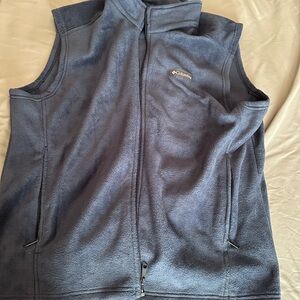 Columbia Men's Navy Fleece Vest